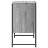 Bathroom Sink Cabinet Grey Sonoma 60x33x60 cm Engineered Wood 842459