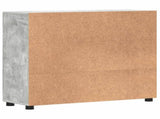 Wooden Cabinet with Drawer Concrete Grey 88.5 x 30.5 x 73 cm 880284