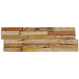 Wall Cladding Panels 10 pcs 1.03 m Recycled Teak Wood 326170