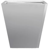 Garden Planters 40x40x40 cm 2 pcs Galvanised Steel 851063