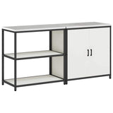 Kitchen Storage Set HATTEM 2 pcs White Cold-rolled Steel 3392653