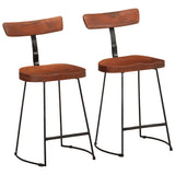 Bar Stools 2 pcs 49x43x79 cm Solid Wood Mango 4013526