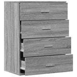 Sideboard Grey Sonoma 60x39x80 cm Engineered Wood 840532