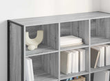 Book Cabinet Grey Sonoma 99.5 x 30 x 108.5 cm Engineered Wood 886525
