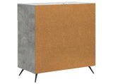 Sideboard Concrete Grey 66 x 34.5 x 90 cm Engineered Wood 895558