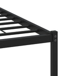 Bed Frame without Mattress with Headboard Brown Oak 120x190 cm Small Double 4017148