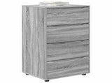 Storage Cabinets 60 x 48 x 105 cm Engineered Wood Grey Sonoma 3406241