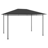 Gazebo 384x281x270 cm Anthracite 180 g/m 313923