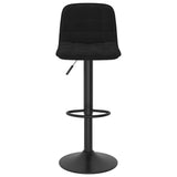 Bar Stools 2 pcs Black Velvet 333988