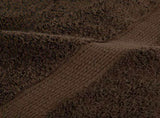 6 Piece Premium Towel Set SOLUND Brown 600 gsm 137557