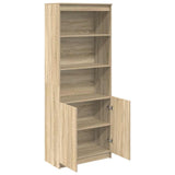 Highboard Sonoma Oak 70x35x180 cm Engineered Wood 3328473