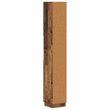 Bathroom Cabinet with Open Shelf HOORN Old Wood 897263