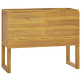 Bathroom Cabinet 90x40x75.5 cm Solid Wood Teak 338248
