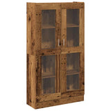 Highboard Old Wood 82.5x30.5x150 cm Engineered Wood 3318718