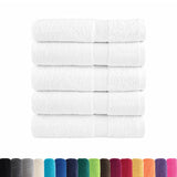 Premium Bath Towels "SOLUND" 25 pcs White 100x150 cm 600 gsm 137135