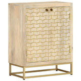 Sideboard with 2 Doors 55x30x70 cm Solid Wood Mango 352039