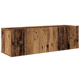 TV Cabinet Set Wall-mounted 8 pcs Old Wood Engineered Wood 3393294