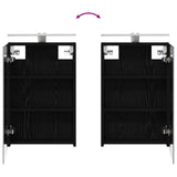 Bathroom Cabinet Set 3 pcs 120 x 10.5 x 60.5 cm Engineered wood 3403737