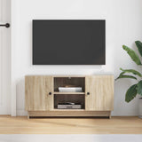 TV Cabinet 102 x 34.5 x 50 cm Sonoma Oak Engineered Wood 894007