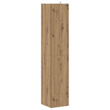 Corner Cabinet Artisan Oak 33x33x165 cm Engineered Wood 856725
