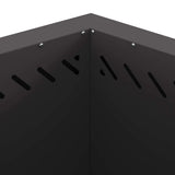 Smokeless Fire Pit Black 58 x 58 x 51 cm Steel 858980