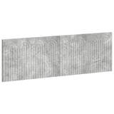 Wall-Mounted Headboard ALKMAAR Concrete Grey Engineered Wood 896288