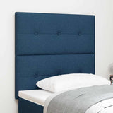 Headboard Height Adjustable with Headboard Blue 90 cm Fabric 3337801