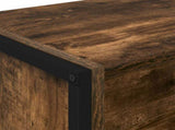 Book Cabinet 2 pcs Smoke Oak 80 x 30 x 189.5 cm Engineered Wood 3403012