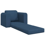 Sofa Bed Blue 98 x 71 x 83 cm Fabric 4106662