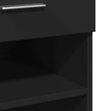 Sideboard Black 80x42.5x93 cm Engineered Wood 3281477