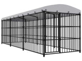Outdoor Dog Kennel with Roof 450x150x210 cm 170893