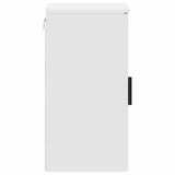 Bathroom Cabinet Wall-mounted with Door White 30 x 31.5 x 61 cm 883344