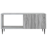 Coffee Table Grey Sonoma 90 x 50 x 40 cm Engineered Wood 894501