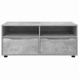 TV Cabinet Concrete Grey 100 x 48 x 43 cm Engineered Wood 888930
