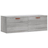 Wall Cabinet Grey Sonoma 100x36,5x35 cm Engineered Wood 830114