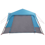 Instant Tent Blue 8-Person 185T Polyester with PU Coating 42017485