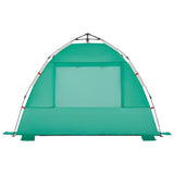 ZNTS Beach Tent 2-Person Sea Green Quick Release Waterproof 4005300