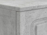 Bathroom Sink Cabinet UTRECHT Concrete Grey 82 x 41x 56 cm 897678