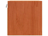 Wall Cabinet 2 pcs Wax Brown 30 x 30 x 40 cm Solid Pine Wood 869868