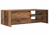Coffee Table Oak Wood 102 x 50 x 45 cm Engineered Wood 8017374