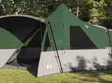 Teepee Tent 8-Person with Roof Green 720 x 465 x 295 cm 42003996