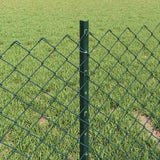 Fence and Post Green 0.4 x 25 m Steel 3336245