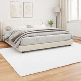 Anti-Slip Faux Rabbit Fur Rug OLITE White 240 x 340 cm 42021618