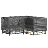 L-Shaped Garden Furniture Covers 2 pcs 16 Eyelets 215x215x70 cm 3155370
