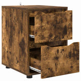 Storage Cabinet Smoked Oak 40 x 48 x 57 cm Engineered Wood 888842