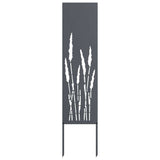 Garden Privacy Screen Anthracite 32 x 140 cm Cold-rolled steel 876240