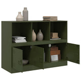 Sideboard Olive Green 99x39x73 cm Steel 841791