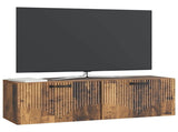 Wall-Mounted TV Cabinet Old Wood 98 x 31 x 30 cm 899073