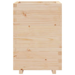 ZNTS Garden Planter 50x50x72.5 cm Solid Wood Pine 3282574