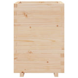 ZNTS Garden Planter 50x50x72.5 cm Solid Wood Pine 3282574